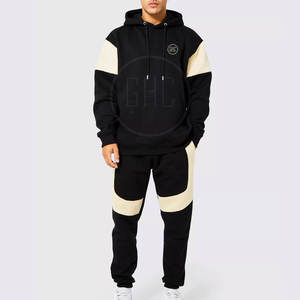 Tenue de jogging avec logo personnalisé pour hommes, marque privée, survêtement d'hiver, tailles XXL et XL - Product Image 1