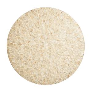 Magnifique napperon en nacre fabriqué à la main vadrouille incrustation plaque de chargeur pour Table à manger exquis napperon Capiz pour Restaurant - Product Image 2