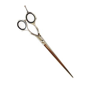 Tijeras de aseo para mascotas con pulido de espejo, tijeras para diestros de 7,5 pulgadas para mascotas con reposapiés Fi y tornillo - Product Image 1