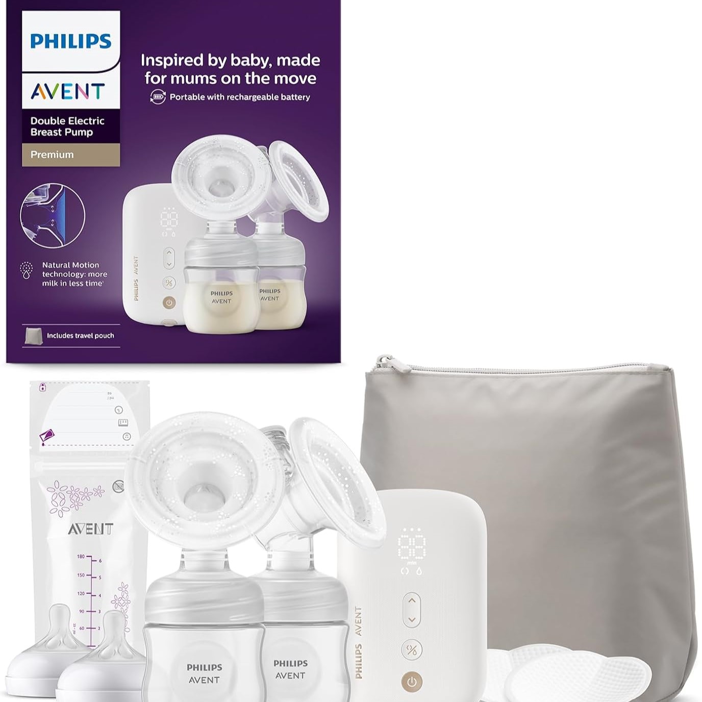 Philips Avent Breast Pump Electric Portable Efficient