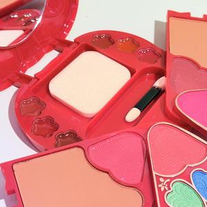 Factory Direct All-In-One Makeup Palette Romantic Flower Heart Design Custom Multi-Color Cosmetics OEM ODM Bulk Makeup Sets - Product Image 1
