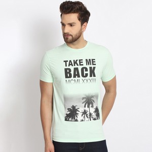 T-shirts respirants pour hommes, 95% coton, 5% spandex, personnalisés, de grande taille, nouveau design - Product Image 1