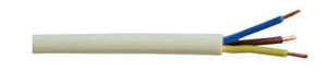 Tubo bianco da 100 m. 4x2,5 mm. sul rullo - Product Image 1