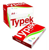 Acheter Typek A4 papier/Typek blanc A4 80gsm copie papier avec 5 rames par boîte à prix bon marché