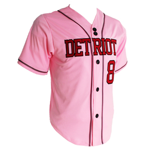 Wholesale Best Selling Unisex Baseball Uniform Customized Logo Team Name 100% Polyester Cotton Short Sleeve Moisture-Wicking - Product Image 2
