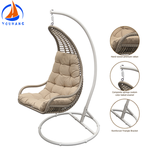 Giá Thấp Hiện Đại Trứng Ghế Trứng Ghế Đặt Vườn Mây Đu Võng Treo Đu Ghế Đu Bộ Cho Sân Sau Ngoài Trời - Product Image 4