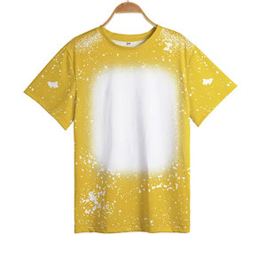 Nueva última ropa de verano Nuevo estilo Hombres Sublimado Impreso Camisetas Manga corta Sublimación Camisetas para Unisex - Product Image 3