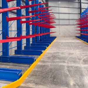 Estante voladizo vertical de Color naranja de altura personalizada hecho de acero más vendido de BHD Vietnam para optimización de stock de almacén - Product Image 3