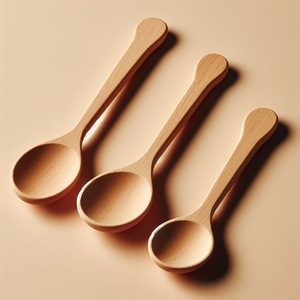 Best Mango Wood Mini Wooden <b>Spoon</b> for Serving Tea <b>Coffee</b> Soup for Baby for Parties Dinner Table Small & Elegant - Product Image 3