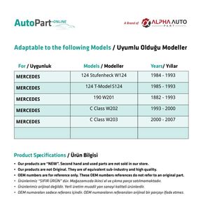 Emblema Grande para Mercedes Clase C W202, W203 - Product Image 3