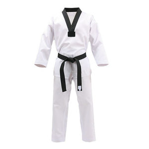 Venta al por mayor nuevo diseño personalizado OEM ligero Taekwondo uniforme precio de fábrica Color sólido Taekwondo uniforme secado rápido transpirable - Product Image 5