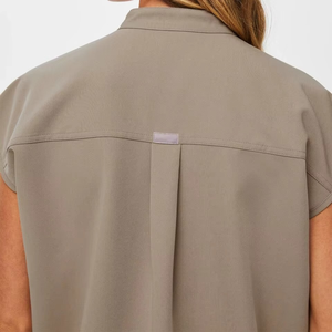 Novedad de verano para mujer, Conjunto elegante de Top y pantalones perfectos para correr, conjuntos de uniformes, ropa deportiva de manga corta de fabricante - Product Image 6