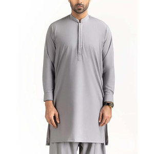 Haute qualité sur mesure séchage rapide Shalwar Kameez pour hommes 2025 fabriqué en usine pas cher prix hommes Shalwar Kameez - Product Image 4