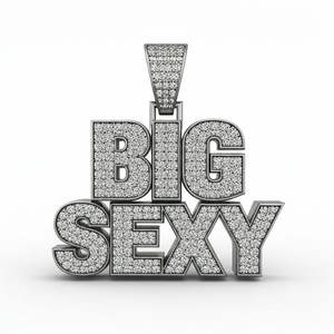 Colgante de Moissanita Estilo Hip Hop con Diseño de Polvo de Estrellas en Plata de Ley 925, Chapado en Oro, Joyería Unisex de Moda, Regalo - Product Image 3