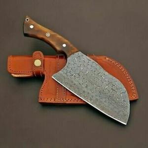 Juego de Cuchillos de Cocina Personalizados, Cuchillo de Chef Hecho a Mano con Funda de Cuero, Acero de Damasco, Ambidiestro, Apto para Lavavajillas - Product Image 2