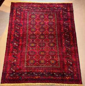 Alfombra de estilo turco anudada a mano Oushak azul de 9x12, alfombras modernas coloridas Oushak personalizadas disponibles - Product Image 2