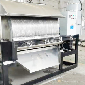 Máy sấy quay tự động gấu Thiết bị sấy trống điện cho chế biến thực phẩm hóa chất Nhà máy bia SUS304 Vật liệu 220V/380V mới - Product Image 4