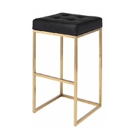 Nouvel arrivage de pieds plaqués argent finition métal pied croisé Rectangle tabouret latéral pour salon meubles Console Table argent
