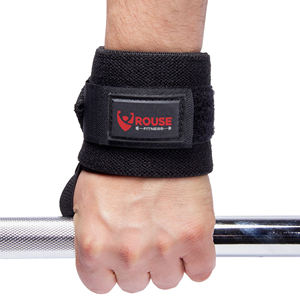 Muñequera de alta resistencia Unisex para gimnasio, levantamiento de pesas, levantamiento de pesas, soporte para Fitness, logotipo personalizado, entrenamiento, seguridad, correa de mano, protección - Product Image 1