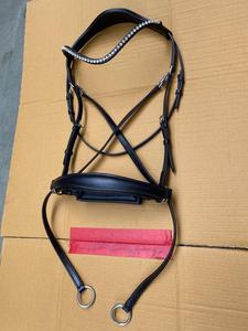 บังเหียนบิทเลสสำหรับม้าหนังบิตคริสตัล - Product Image 4