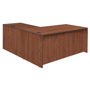 Nouveau bureau de direction modulaire en forme de L Nevjana DESK-0100, bureau d'ordinateur en bois d'ingénierie pour le bureau à domicile - Product Image 4