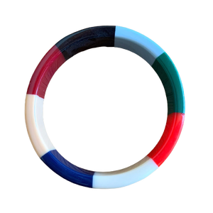Cute Colorful Geometric Acrylic Resin <b>Bangle</b> Set Unisex Fashion Bracelets Stylish Fancy Patterned <b>Bangles</b> Jewelry <b>for</b> Women <b>Men</b> - Product Image 5
