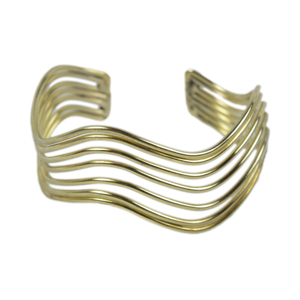 Fashionable Ladies Jewelry Bangles Design With Brass <b>Metal</b> Decor Shiny Silver Finishing Design Women Trending Women <b>Bracelets</b> - Product Image 3