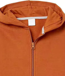 Custom 100% Organic 450gsm Cotton French Terry Pullover Hoodie for Men Breathable <b>Gym</b> Wear <b>Box</b> Cropped Winter Essential - Product Image 3