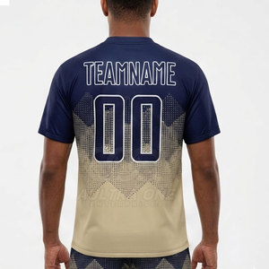 Maillot de football professionnel léger pour homme, design athlétique court, tissu doux, respirant et écologique, performance sportive - Product Image 3