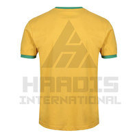 T-shirt pria pakaian kasual lengan pendek antilembap desain baru 2025 kaus polos pria harga rendah
