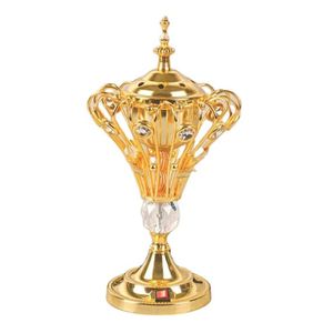 Hot Selling Metal <b>Bakhoor</b> <b>Burner</b> for Home Decor and Fragrance Trending Middle East Arabic Modern Incense <b>Burner</b> for Fragrance - Product Image 5