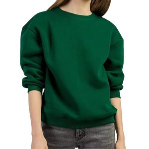 Sudadera con Capucha Casual de Manga Larga para Mujer, Color Sólido, Mezcla de Algodón/Poliéster, Logotipo Frontal, Calidad Premium - Product Image 4