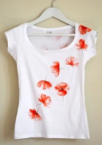 Summer Women <b>White</b> Casual Cap Sleeve Polyester <b>Embellished</b> Slight Stretch <b>Tops</b> Blouses & Tee Shirt - Product Image 3