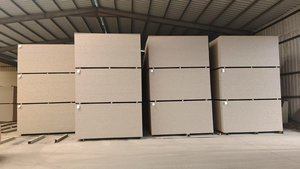 แผ่นใยไม้อัดความหนาแน่นปานกลาง MDF สำหรับตู้เฟอร์นิเจอร์และตู้ห้องน้ำ3-25มม. เป็นมิตรกับสิ่งแวดล้อมแบบ E0 - Product Image 2