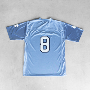 Camiseta Retro de Fútbol Americano Personalizada al por Mayor, Diseño de Malla, Impresión por Transferencia de Calor, Estilo Urbano Corto y Holgado, Tallas Grandes - Product Image 2