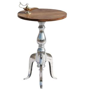 Mesa auxiliar de aspecto atractivo y elegante, mesa de té, café, sala de estar, logotipo, estilo de construcción, mayorista y proveedor de India - Product Image 2