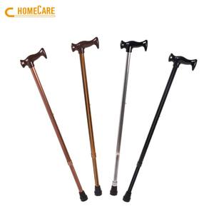 Canne de marche réglable en aluminium personnalisée avec poignée en T et embout en caoutchouc, capacité de 250 lb, idéale pour l'alpinisme - Product Image 6