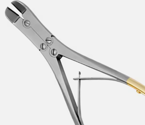 Instruments orthopédiques Source d'alimentation manuelle Caractéristique réutilisable Coupe-fil en acier inoxydable doré - Product Image 5