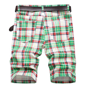 กางเกงยีนส์ขาสั้นผ้าฝ้ายสำหรับผู้ชายกางเกงขาสั้นแห้งเร็วและระบายอากาศได้ดีดีไซน์ตามสั่งแบบใหม่2025 - Product Image 2