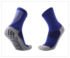 Wholesale Custom Logo Grip Non-Slip Customized Colored Outdoor Soccer <b>Socks</b> Football Sports <b>Socks</b> - Product Image 5