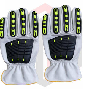 Gants de construction robustes pour l'industrie pétrolière et gazière des infrastructures Anti-impact Anti-abrasion Résistant aux coupures Fabriqué en Spandex HPPE - Product Image 3