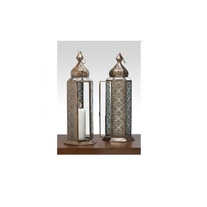 Bougeoir lanterne en métal tendance pour la décoration de la maison à prix raisonnable lanterne de décoration intérieure et extérieure de jardin - Product Image 3
