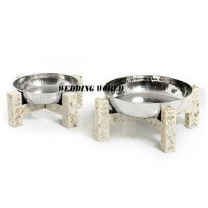 Juego de tres cuencos de chocolate de diseñador Cuenco dulce hecho a mano de calidad premium Forma redonda Cuenco de chocolate nuevo de lujo - Product Image 4