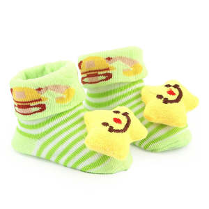 Newborn <b>Booties</b> - Green - Product Image 2