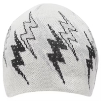 Bonnet en tricot acrylique personnalisé de haute qualité, respirant, imperméable et ajustable, chaud pour l'hiver, pour hommes et femmes, jacquard uni, vente en gros