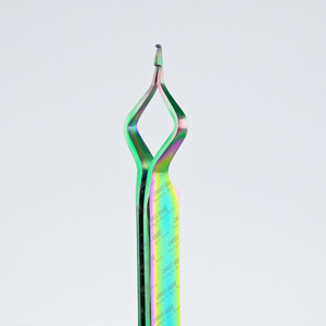 Meilleure qualité nouvelle pince à épiler d'isolation extensions de cils pince à épiler légère et ergonomique pince à épiler d'isolation de cils en acier inoxydable - Product Image 4