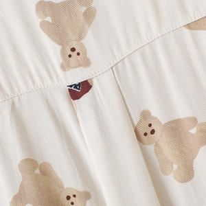 Ensemble de vêtements de détente confortables à manches courtes pour femmes pour l'automne - Comprend un short et une chemise - Product Image 6