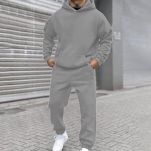 Trajes de chándal para hombre Conjunto de chándal de 2 piezas Cremallera completa Sudadera con capucha Pantalones de chándal para hombre Casual Sport Jogging Suit - Product Image 3