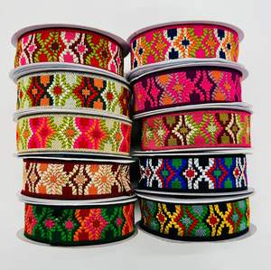 Tela de encaje jacquard duradera con diseño floral para decoración de vestidos de novia, blusas y prendas de vestir, proveedor de textiles. - Product Image 3