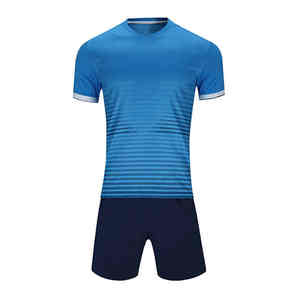 Uniforme de Fútbol para Hombre de Alta Calidad, 100% Poliéster, Secado Rápido y Transpirable, Manga Corta, Cuello en V, Nombre del Equipo Personalizado - Product Image 2